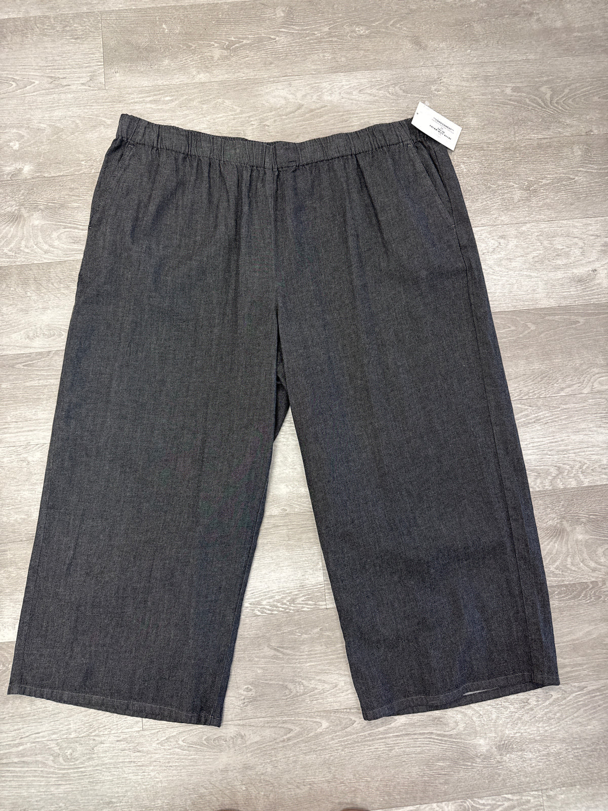 Grey Organic Cotton Eileen Fisher Pants