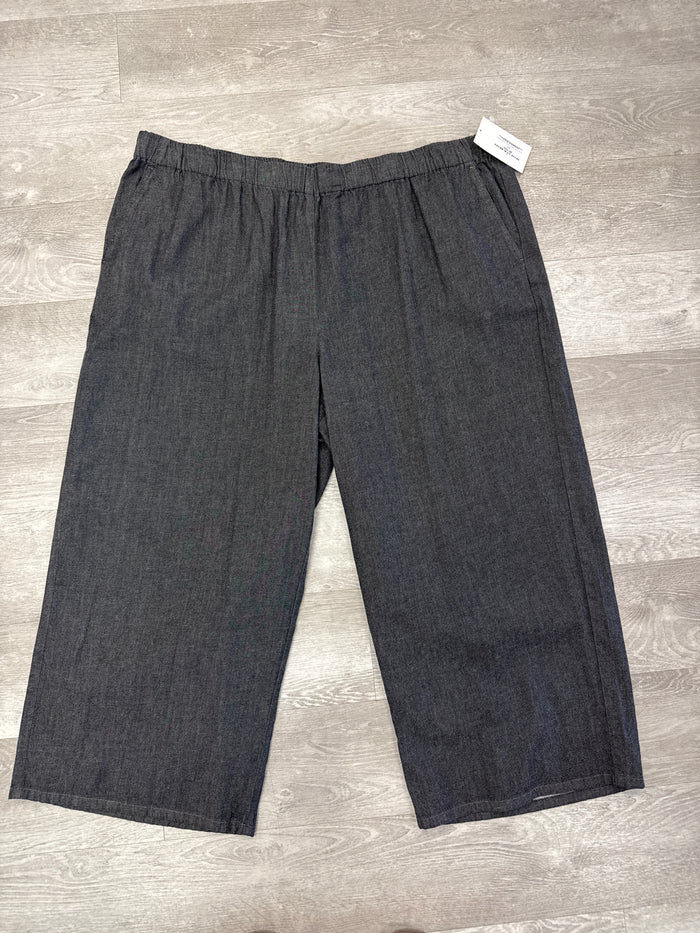 Grey Organic Cotton Eileen Fisher Pants