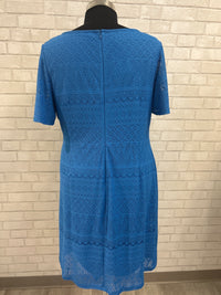 Blue Lace Dress - London Times