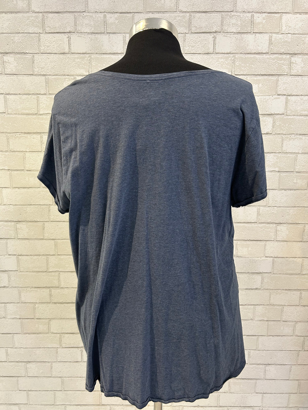 Charcoal Blue Tee - PureJill