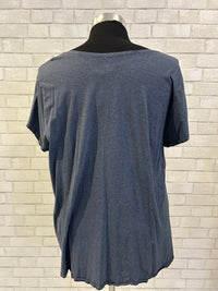 Charcoal Blue Tee - PureJill