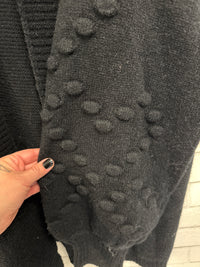 Black Heart Sleeve Cardigan - Umgee (NWT)