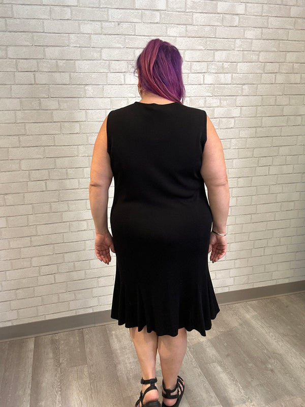 Black Knit Dress - Misook