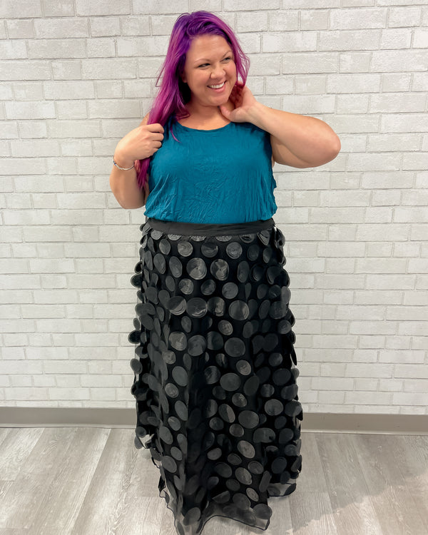 Disc Skirt | Black