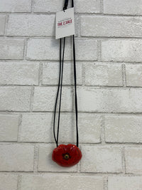 Red Flower Necklace