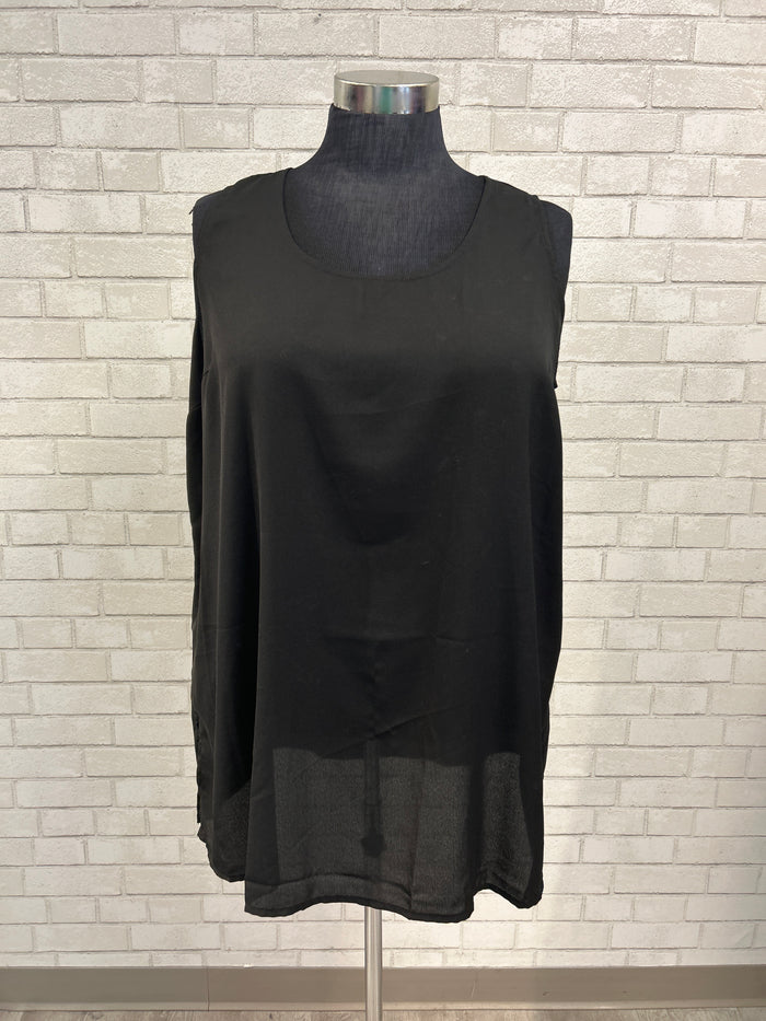 Long Black Tank - Jessica London