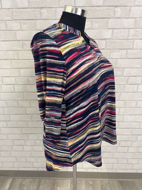 Stripe Print Top - Dear Scarlett