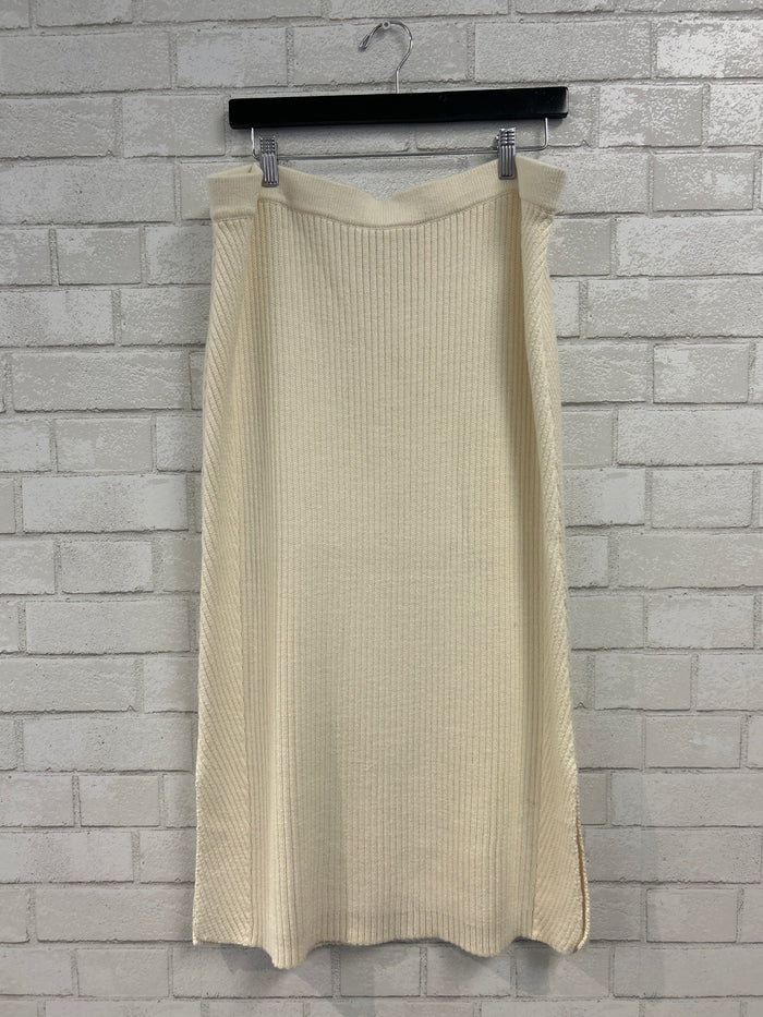 Cream Sweater Skirt (NWT) - Haven