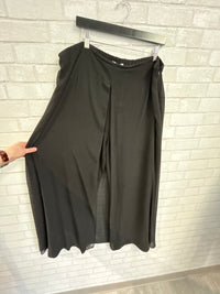 Black Skirted Palazzo Pants - Joseph Ribkoff (NWT)