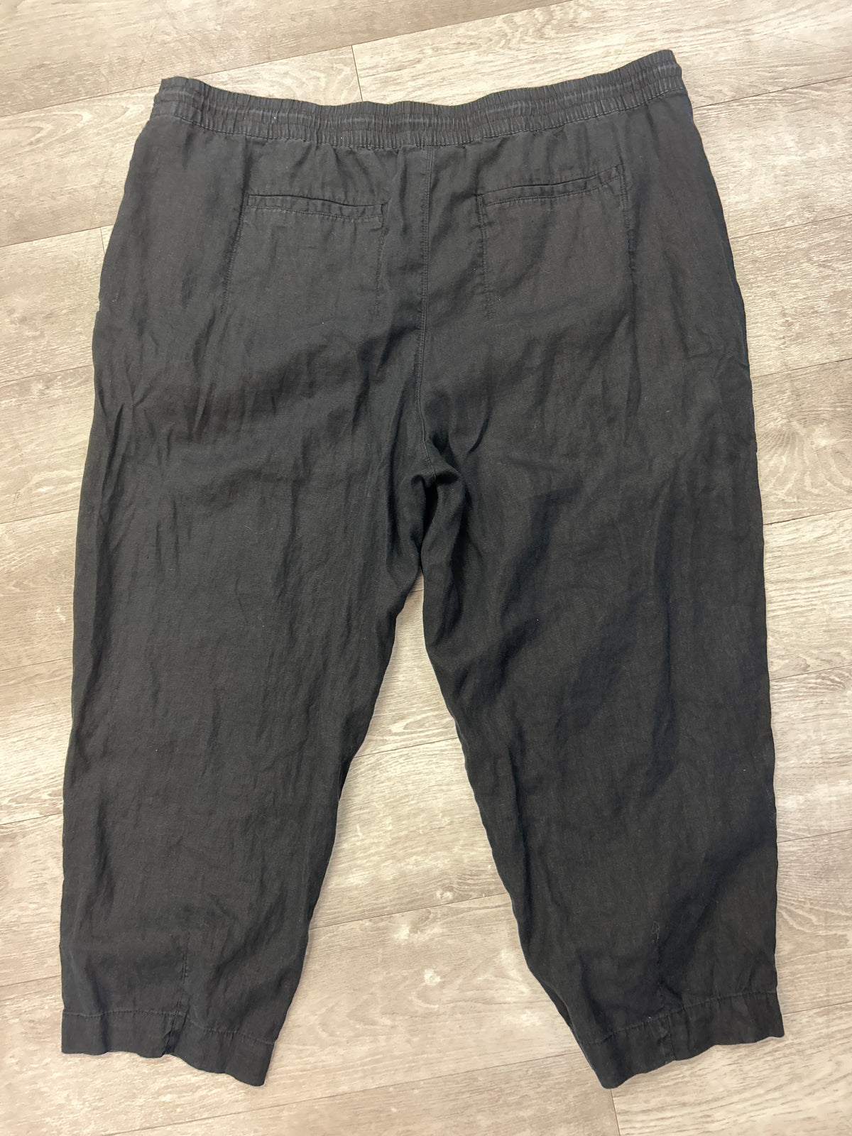 Black Linen Pants - Altheta