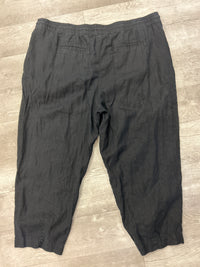 Black Linen Pants - Altheta