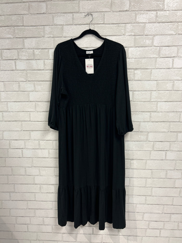 Black Maxi Dress - J.Jill