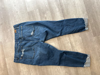 Judy Blue Cuffed Distressed Jeans