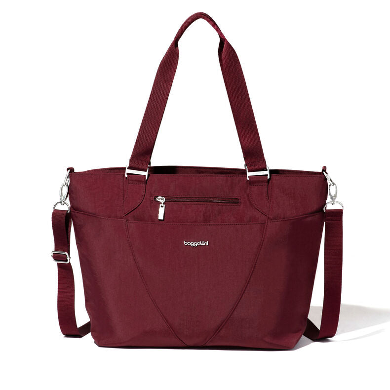 Avenue Tote Dark Cherry Z Boutique