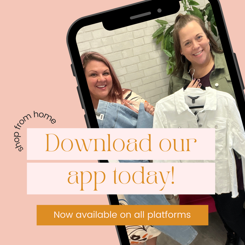 A graphic that says: Download our app today!"
