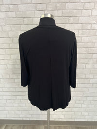 Black V-Neck Top - Alembika