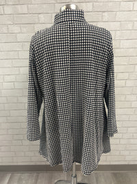 Black & White Grid Jane Jacket - Kozan