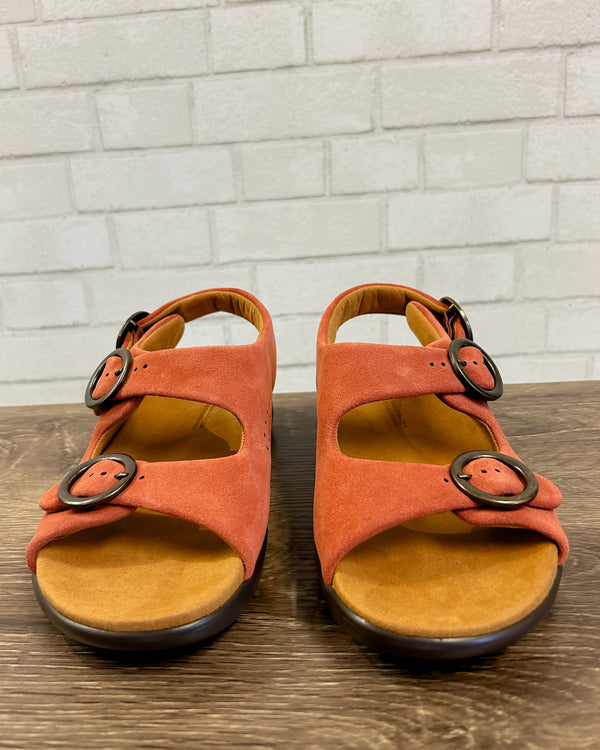 Relaxed Sandal | Rust | Wide Width
