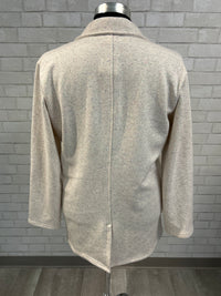 Speckled Sweatshirt Jacket - Michelle Mae