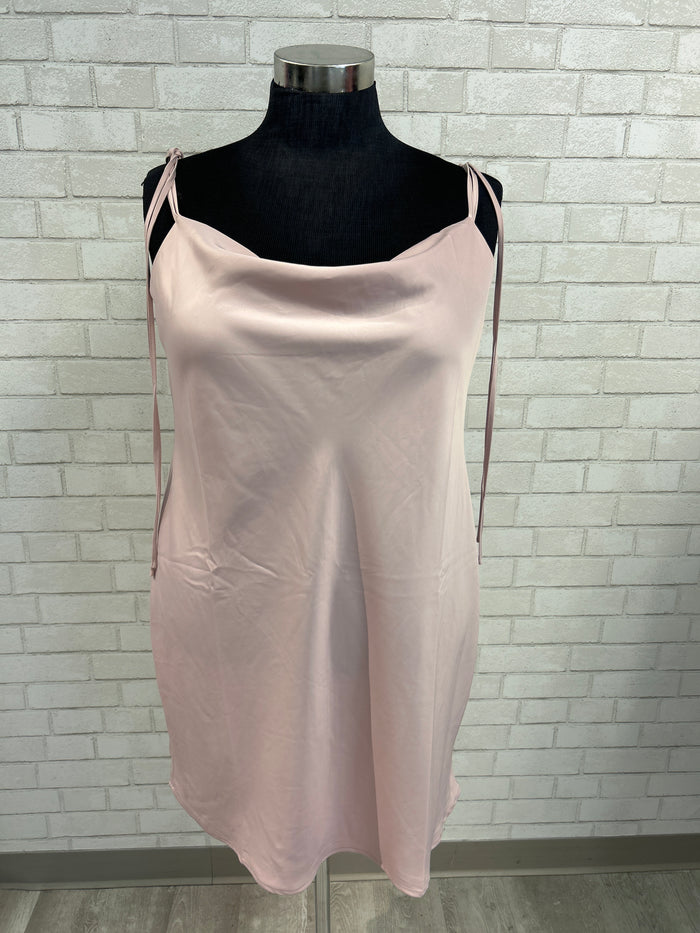 Eloquii Mauve Slip Dress