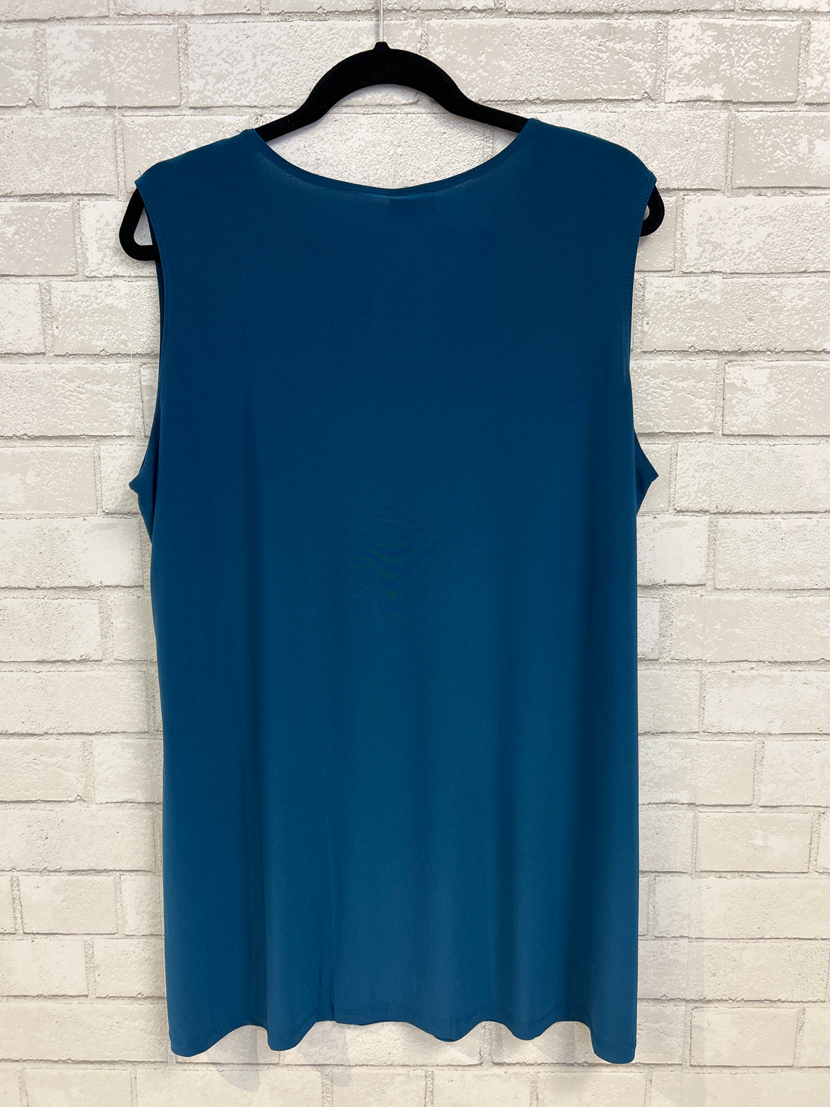 Teal Slinky Tunic Tank - Caribe