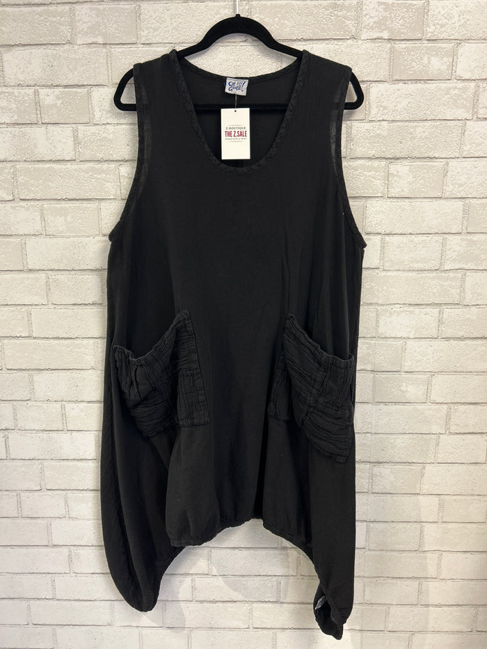 Black Popover Vest - OMG