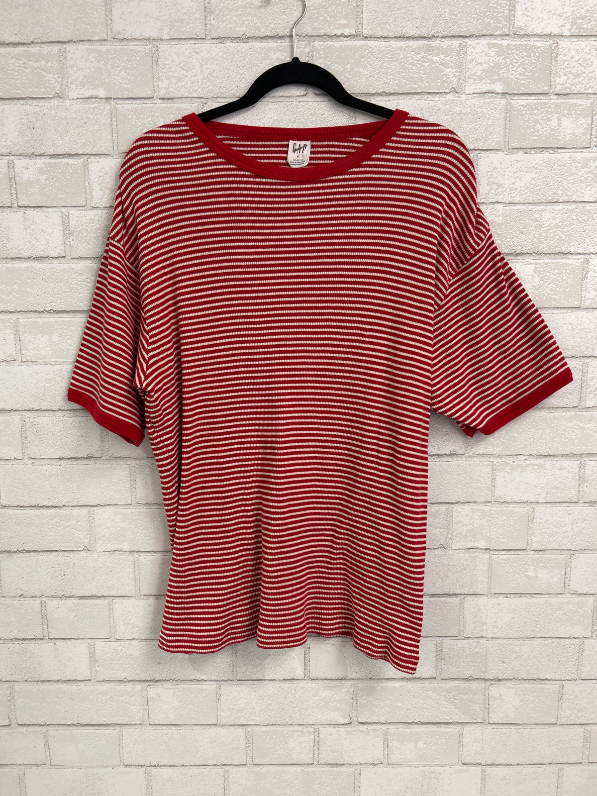 Red/White Stripe Top - Gap