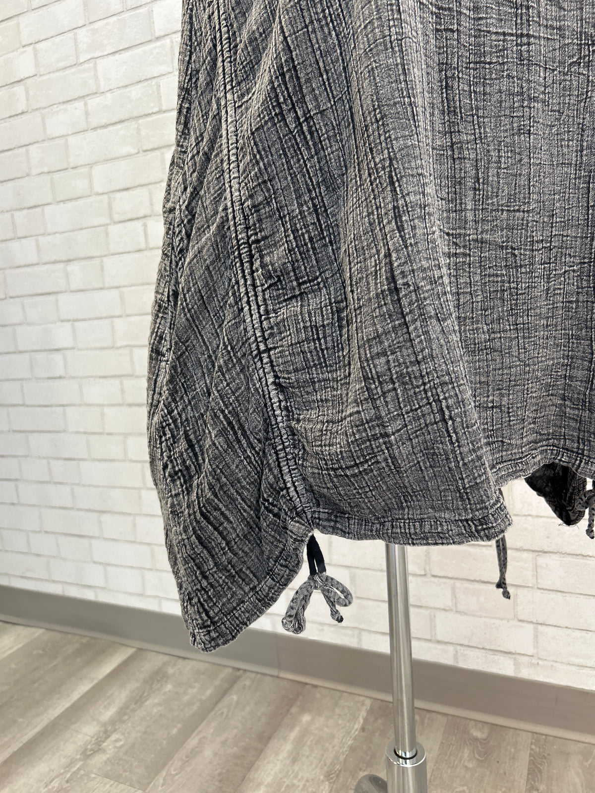 Washed Black Tunic/Dress - Tulip