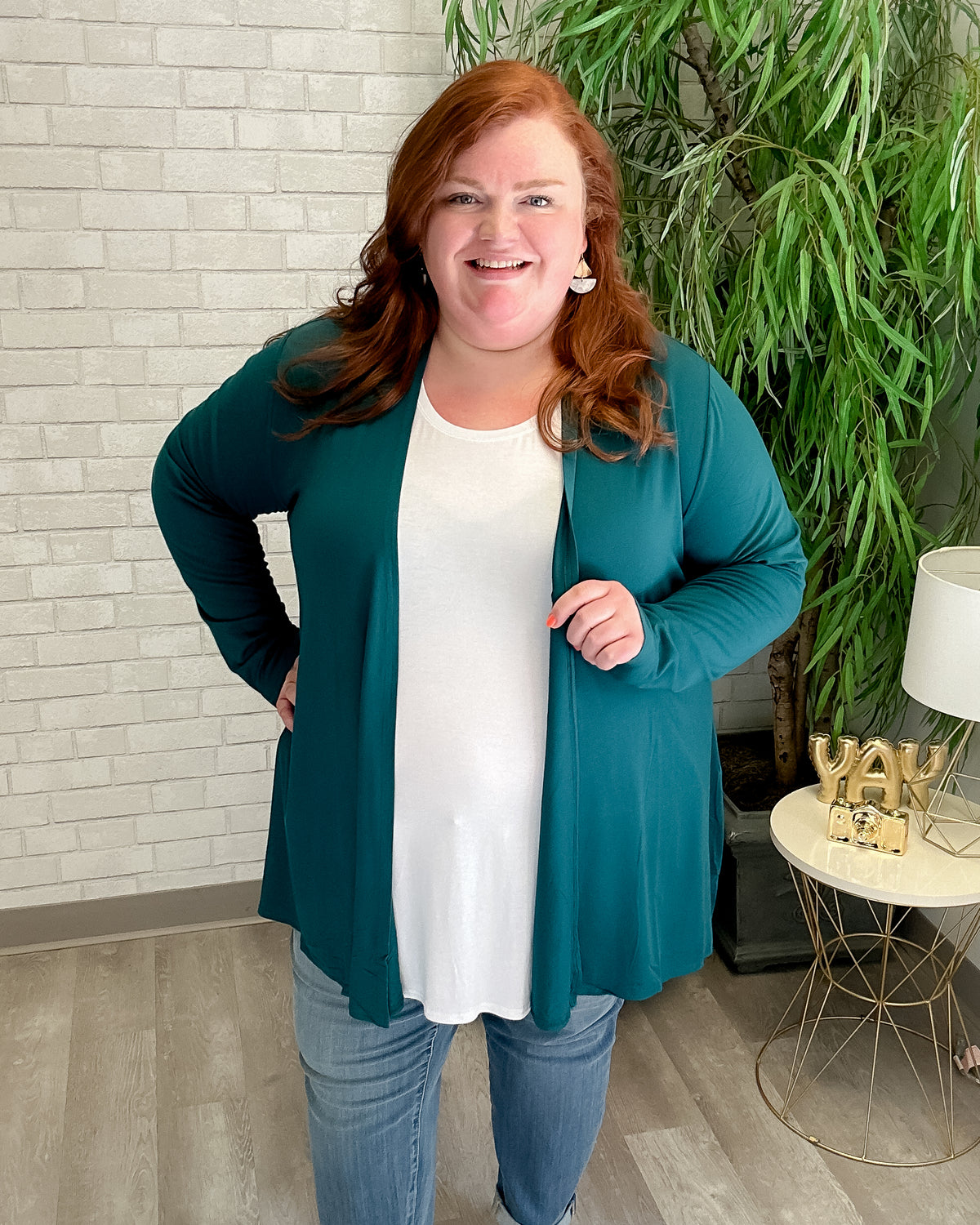 Chopra Bamboo Jacket in Teal