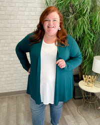 Chopra Bamboo Jacket in Teal