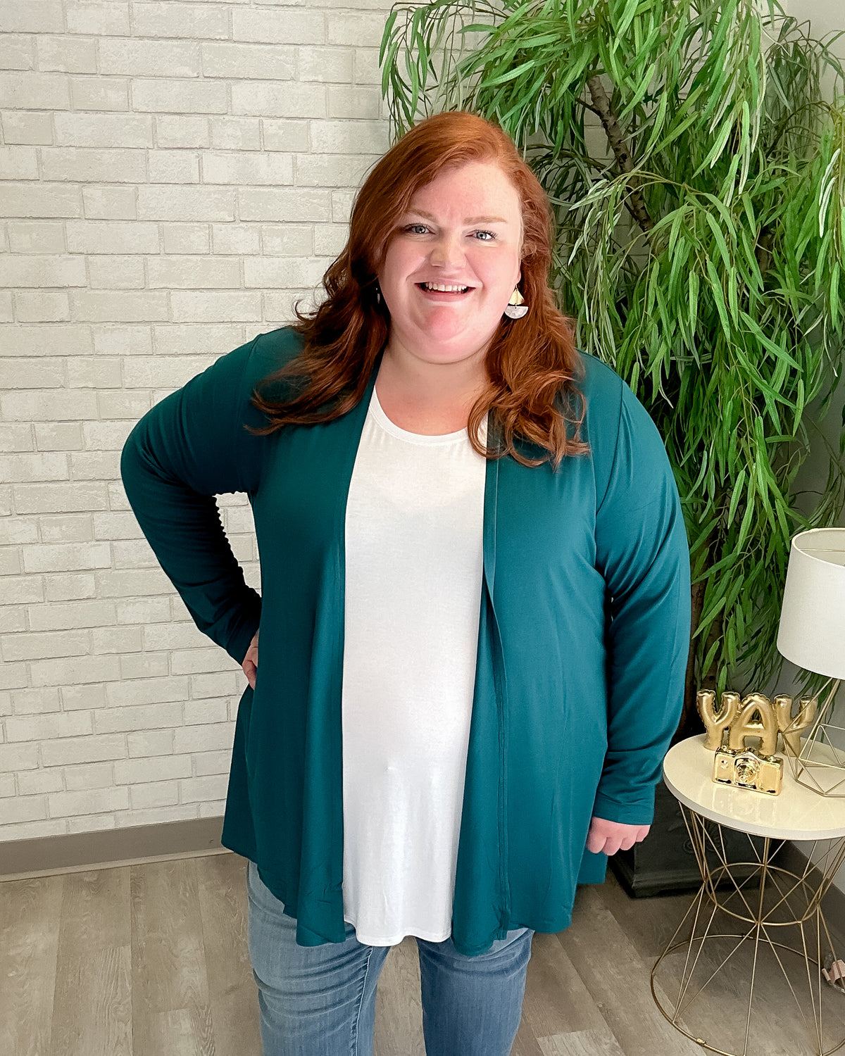 Chopra Bamboo Jacket in Teal