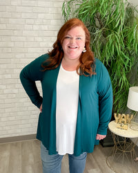 Chopra Bamboo Jacket in Teal