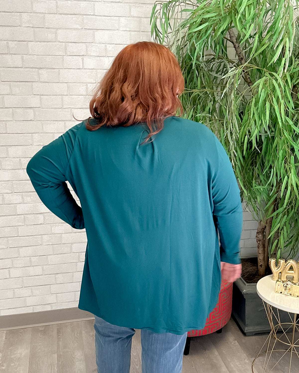 Chopra Bamboo Jacket in Teal