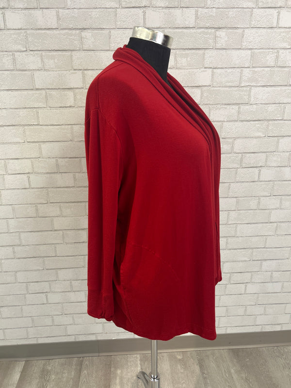 Red Cardigan - Athleta