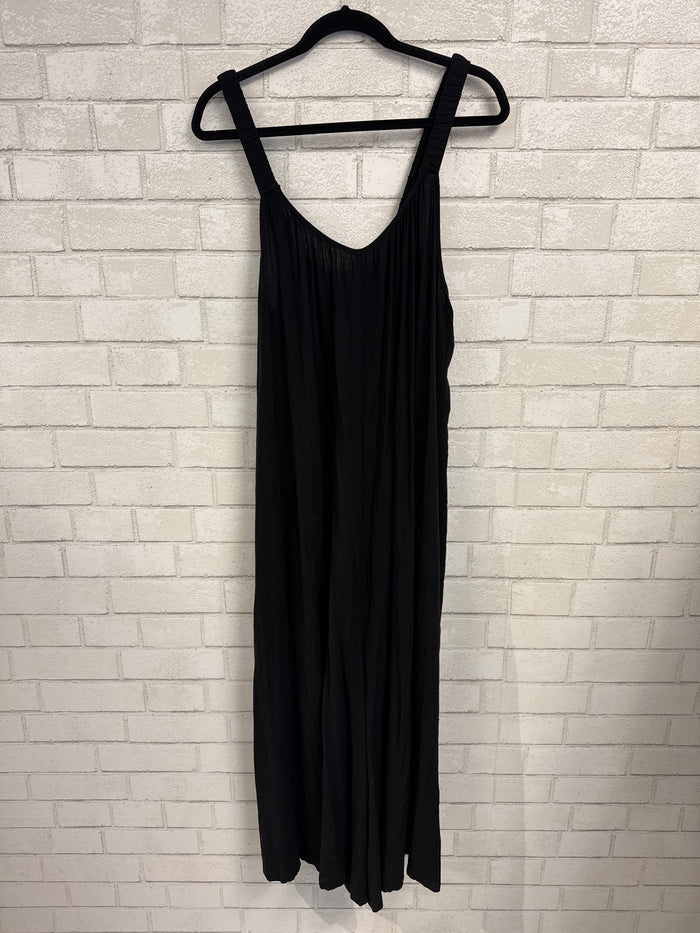 Black Sleeveless Jumpsuit - Blue Sky