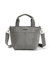 Mini Carryall Tote in Sterling Shimmer