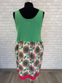 Handmade Green/Floral Dress