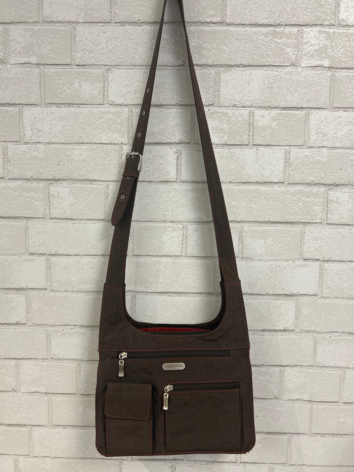 Brown with Red Stitching - Baggallini