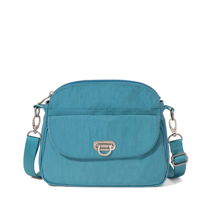 Coastal Flip Lock Crossbody | Seaside Blue