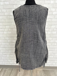 Washed Black Tunic/Dress - Tulip