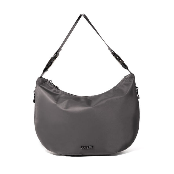 Crescent Convertible Hobo | Smoke Twill