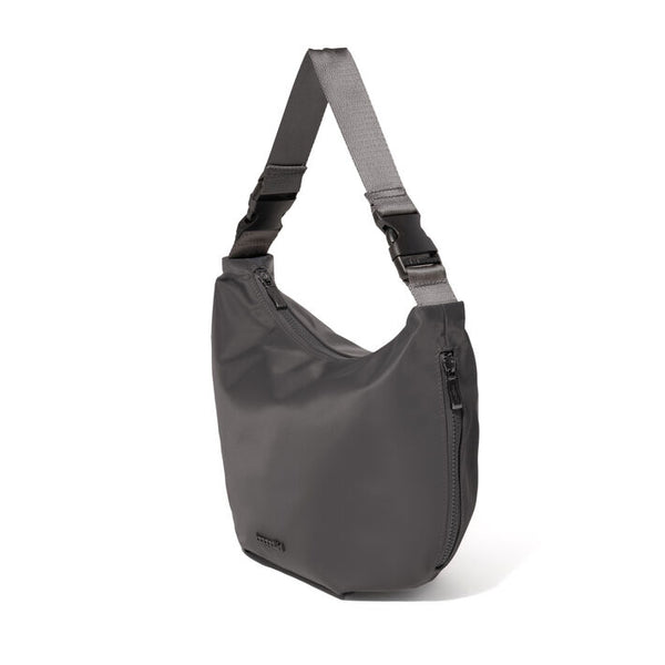 Crescent Convertible Hobo | Smoke Twill