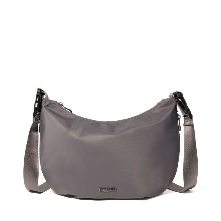 Crescent Convertible Hobo | Smoke Twill
