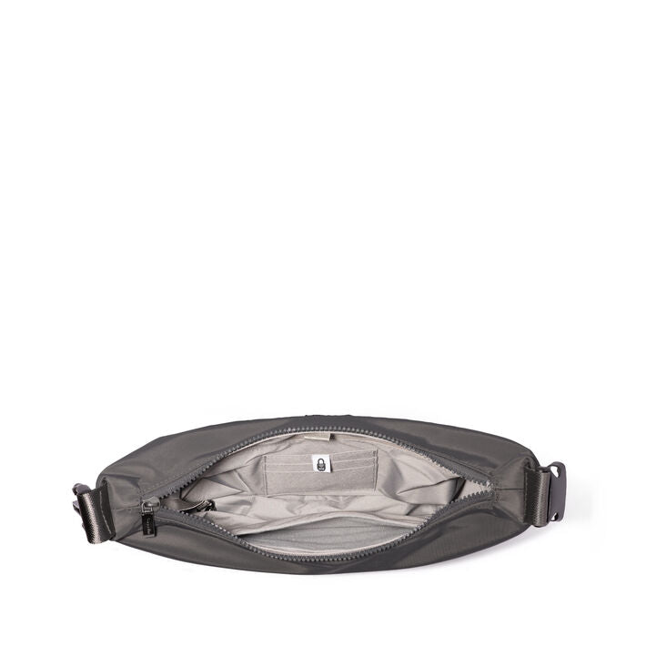 Crescent Convertible Hobo | Smoke Twill