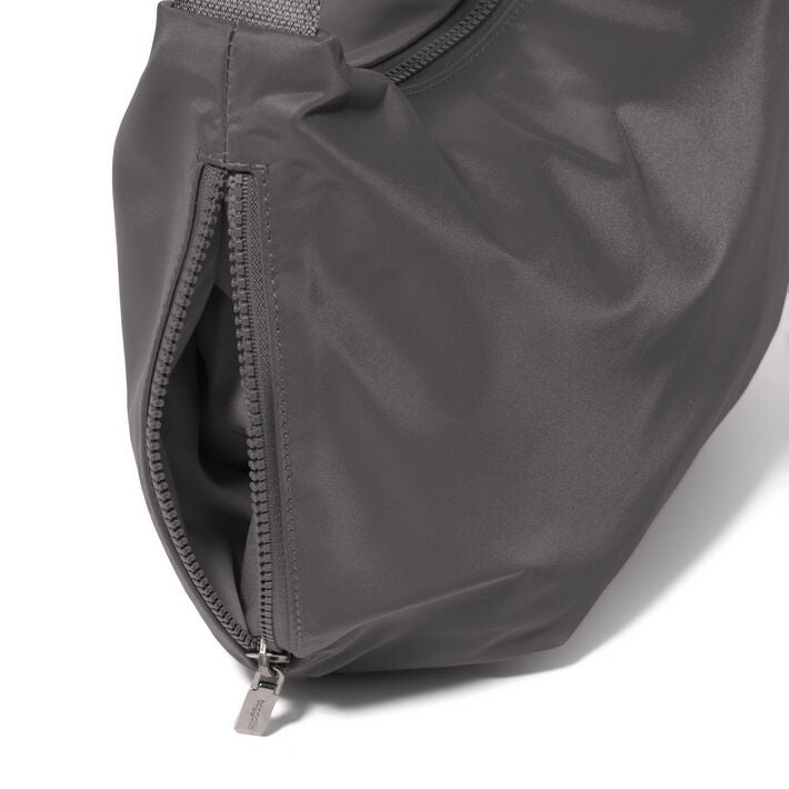 Crescent Convertible Hobo | Smoke Twill