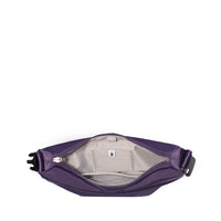 Crescent Convertible Hobo | Deep Grape Twill