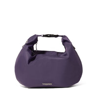 Crescent Convertible Hobo | Deep Grape Twill