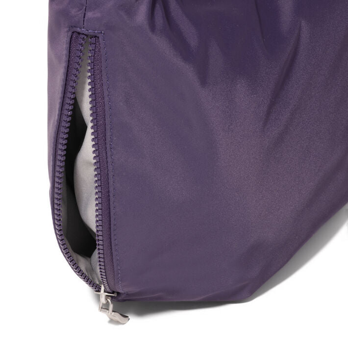 Crescent Convertible Hobo | Deep Grape Twill
