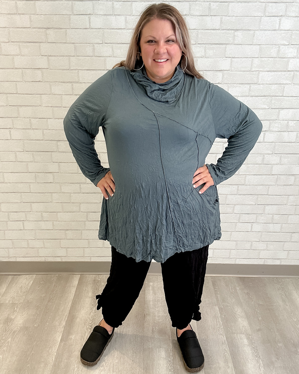 Charlee Tunic in Gulf