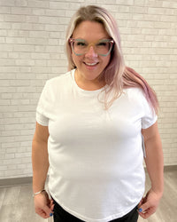 Cotton Short Sleeve Tee | Multiple Colors